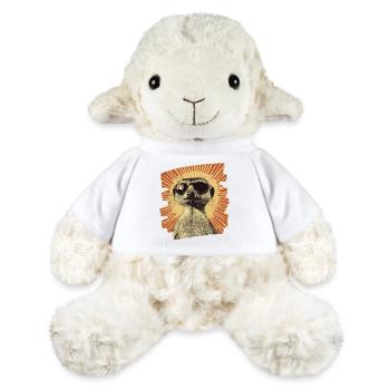 Erdmännchen Retro - MiniFeet® Schaf Annika - Weiß - Vorne