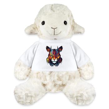 Cat Portrait Head - MiniFeet® Sheep Annika - white - Front