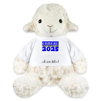 Livre d’or Inscription à l’école 2025 Jeunes filles Écolier - Mouton en peluche Annika MiniFeet® - blanc - Devant