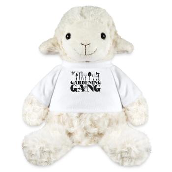 Amoureux des plantes Amis jardiniers - Mouton en peluche Annika MiniFeet® - blanc - Devant