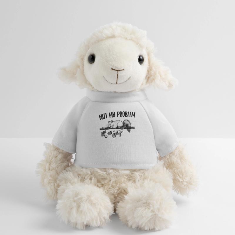Nut My Problem Squirrel Cadeau mignon Mouton en peluche Annika MiniFeet®