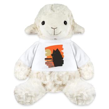 Laponie finlandaise - Mouton en peluche Annika MiniFeet® - blanc - Devant