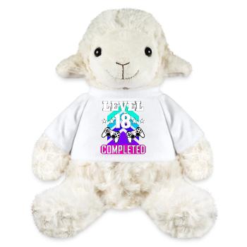 18 Anniversaire - Mouton en peluche Annika MiniFeet® - blanc - Devant