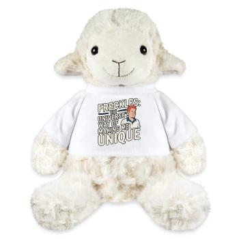Cheveux roux Rousse Irlandaise Rousse - Mouton en peluche Annika MiniFeet® - blanc - Devant