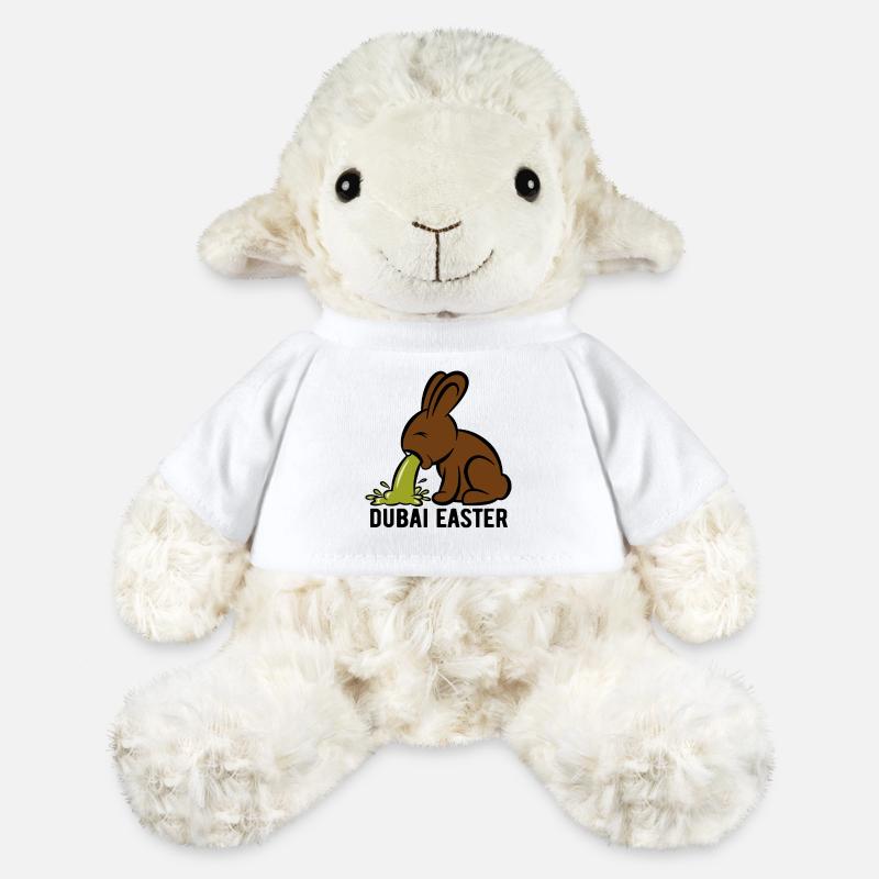 Easter Bunny Puking - Dubai Easter - Easter - MiniFeet® Sheep Annika - white