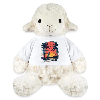 Plage d’Hawaï - Mouton en peluche Annika MiniFeet® - blanc - Devant