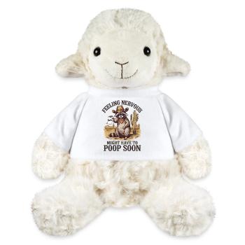 Reizdarmsyndrom Cowboy Waschbär Cowboy - MiniFeet® Schaf Annika - Weiß - Vorne