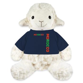 Marokkanische Mannschaft Fanfußball - MiniFeet® Schaf Annika - French Navy - Vorne