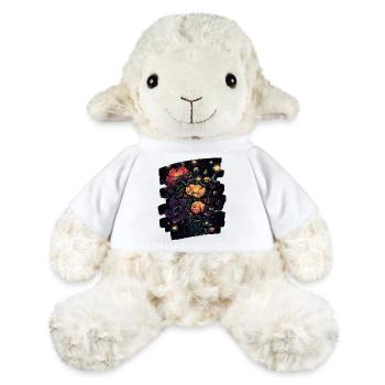 Frühling Frühlingsanfang Blume Blumen - MiniFeet® Schaf Annika - Weiß - Vorne