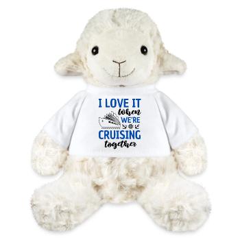 Cruise Couple Saying Boat Trip - MiniFeet® Sheep Annika - white - Front