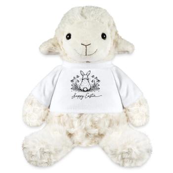 Ostern Hase Cottagecore Ästhetik Retro Vintage - MiniFeet® Schaf Annika - Weiß - Vorne