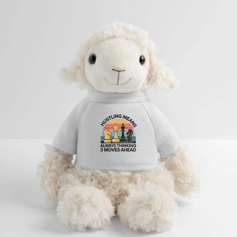 Chess Strategy: Always Think Three Moves Ahead MiniFeet® Sheep Annika
