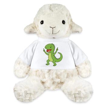 Bébé Iguane de fête - Mouton en peluche Annika MiniFeet® - blanc - Devant