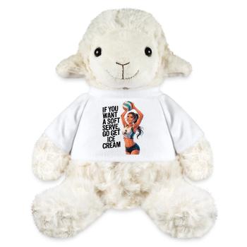 Soft-serve? Then off to the – volleyball - MiniFeet® Sheep Annika - white - Front