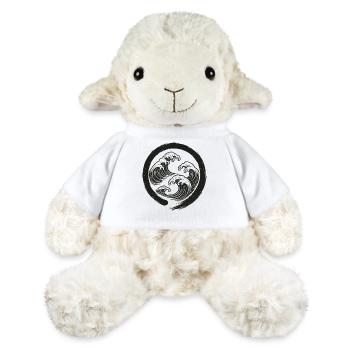 Zen Waves Enso Circle Symbol - MiniFeet® Sheep Annika - white - Front