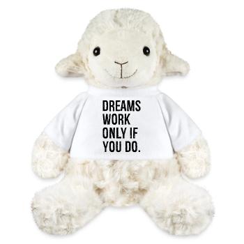 dreams work only if you do - MiniFeet® Sheep Annika - white - Front