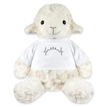 Cambodia Skyline Heartbeat Siem Raep Angkor Wat - MiniFeet® Sheep Annika - white - Front