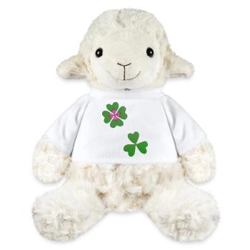 Four-leaf clover - MiniFeet® Sheep Annika - white - Front