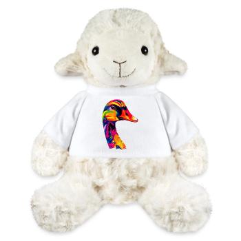Gans Süße Gänseküken Gans Küken Ente Kleine Gänse - MiniFeet® Schaf Annika - Weiß - Vorne