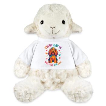 Cocker Spaniel - Mouton en peluche Annika MiniFeet® - blanc - Devant