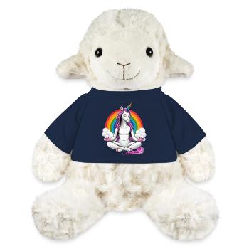 Einhorn-Yoga-Meditation - MiniFeet® Schaf Annika - French Navy - Vorne