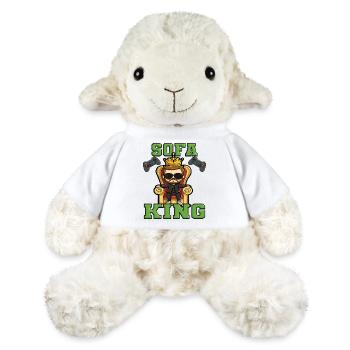 Sofa King - gamble gaming stream - MiniFeet® Sheep Annika - white - Front