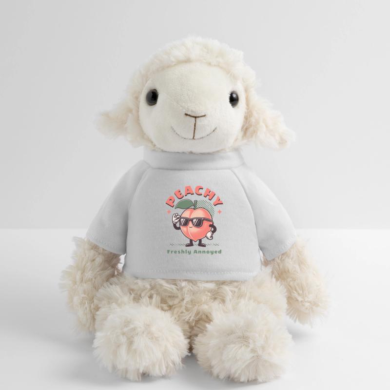 Fruit Pêche Fleur de pêcher Fruit sucré Mouton en peluche Annika MiniFeet®
