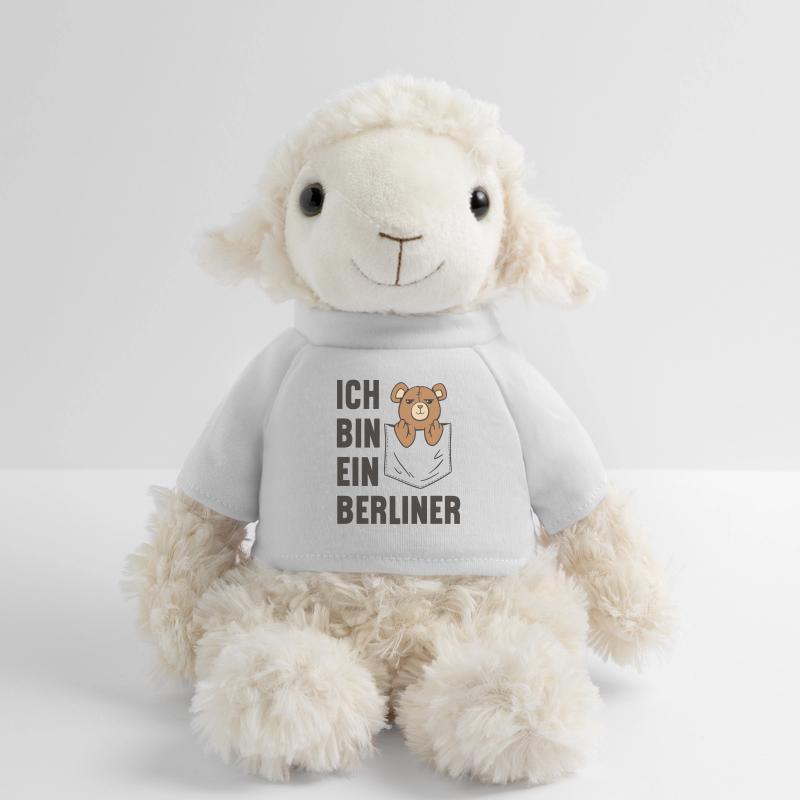 Ein frecher Taschen-Teddybär! Ich bin ein Berliner MiniFeet® Schaf Annika