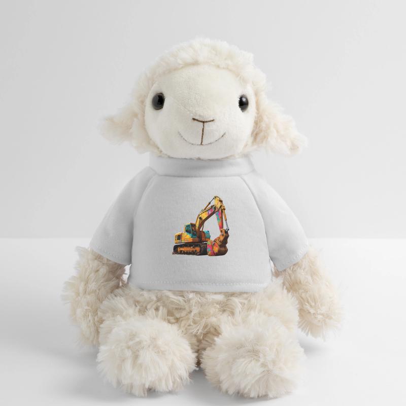 Farbexplosiver Bagger MiniFeet® Schaf Annika