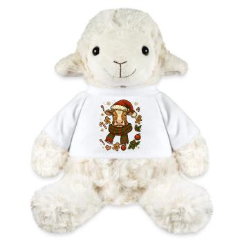 Cow at Christmas - MiniFeet® Sheep Annika - white - Front