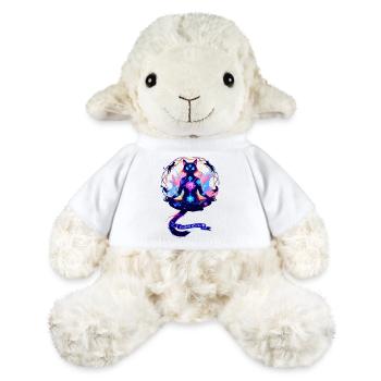 Cosmic Chakra Katze - MiniFeet® Schaf Annika - Weiß - Vorne
