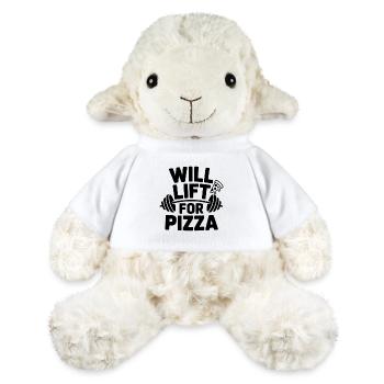 Lève pour la pizza - Mouton en peluche Annika MiniFeet® - blanc - Devant
