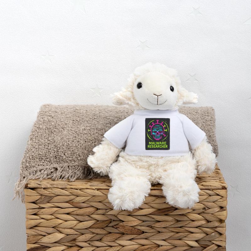 Cybersecurity: Malware Researcher MiniFeet® Sheep Annika