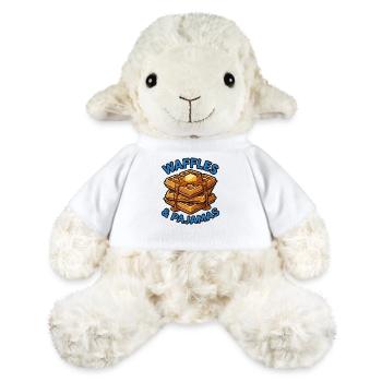 Waffles and pajamas love breakfast waffles - MiniFeet® Sheep Annika - white - Front
