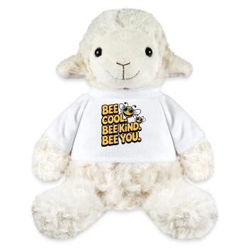 Bee Cool Bee Kind Bee You Design - MiniFeet® Schaf Annika - Weiß - Vorne