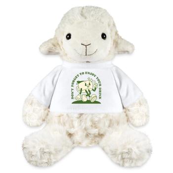 Don't Forget Your Drink – Retro Coffee - MiniFeet® Sheep Annika - white - Front