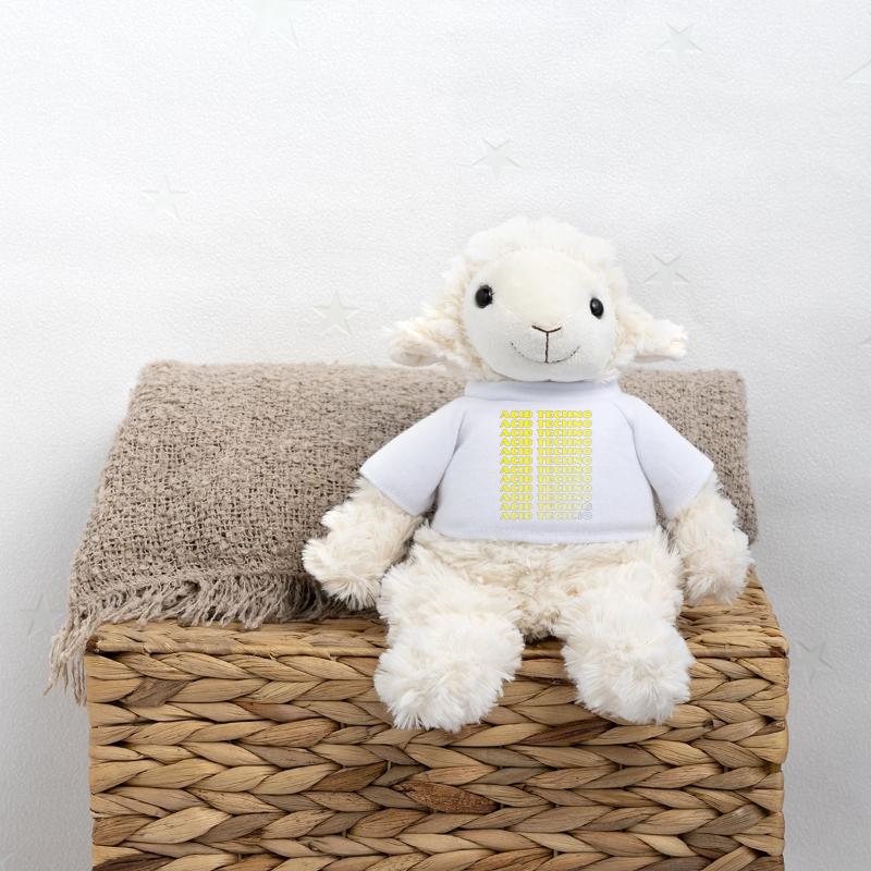 Acid Techno Repeat Neon Mouton en peluche Annika MiniFeet®