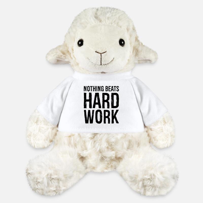 nothing beats hard work - MiniFeet® Sheep Annika - white
