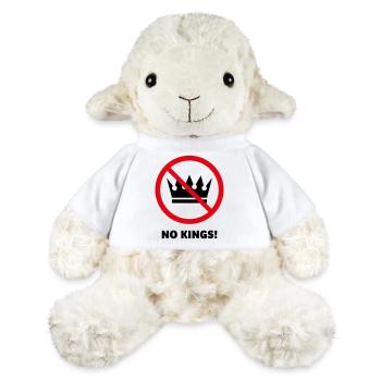 Pas de rois ! (Projet de protestation / POS 2C) - Mouton en peluche Annika MiniFeet® - blanc - Devant