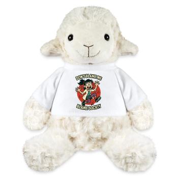 Don’t Blame Me Blame Society - MiniFeet® Sheep Annika - white - Front