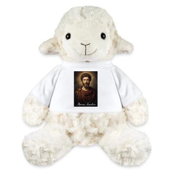 Marcus Aurelius Antique Portrait - MiniFeet® Sheep Annika - white - Front
