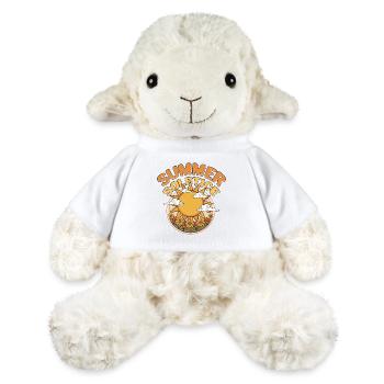 Litha Pagan: Sommersonnenwende, Mittsommer, Mittsommer, Mittsommer. - MiniFeet® Schaf Annika - Weiß - Vorne