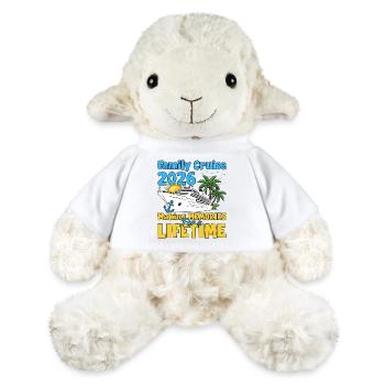 Family Cruise Vacation Trip Cruising - MiniFeet® Sheep Annika - white - Front