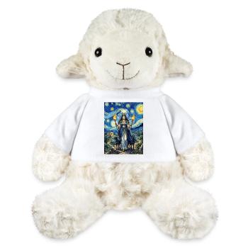 Hécate Nuit étoilée - Mouton en peluche Annika MiniFeet® - blanc - Devant