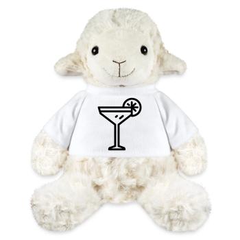 cocktail - Mouton en peluche Annika MiniFeet® - blanc - Devant