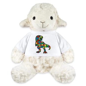 Autism Dinosaur T-Rex Child - MiniFeet® Sheep Annika - white - Front