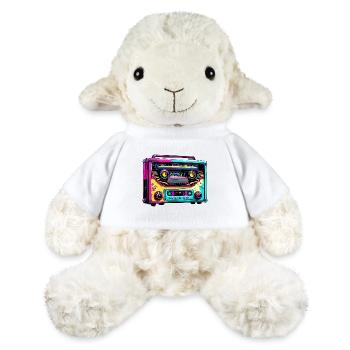 Radio / Analog / Musik / Frequenz / Lautsprecher - MiniFeet® Schaf Annika - Weiß - Vorne