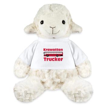 Busfahrer Bus Omnibus Krawatten Trucker (25) - MiniFeet® Schaf Annika - Weiß - Vorne