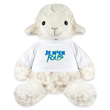 Je m'en fous – Der freche französische Spruch - MiniFeet® Schaf Annika - Weiß - Vorne