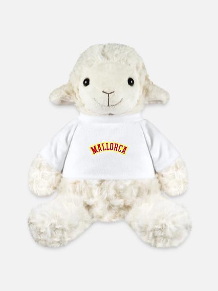 Mallorca Schriftzug - MiniFeet® Schaf Annika - Weiß